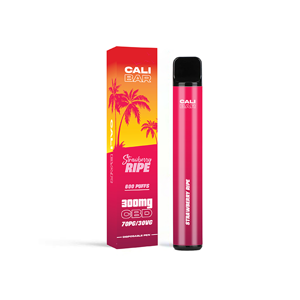 CALI BAR 300mg CBD Disposable Vape Device - 600 Puffs - Shop Now At The CBD Hut 