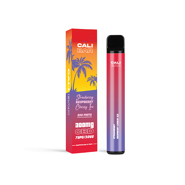 CALI BAR 300mg CBD Disposable Vape Device - 600 Puffs - Shop Now At The CBD Hut 