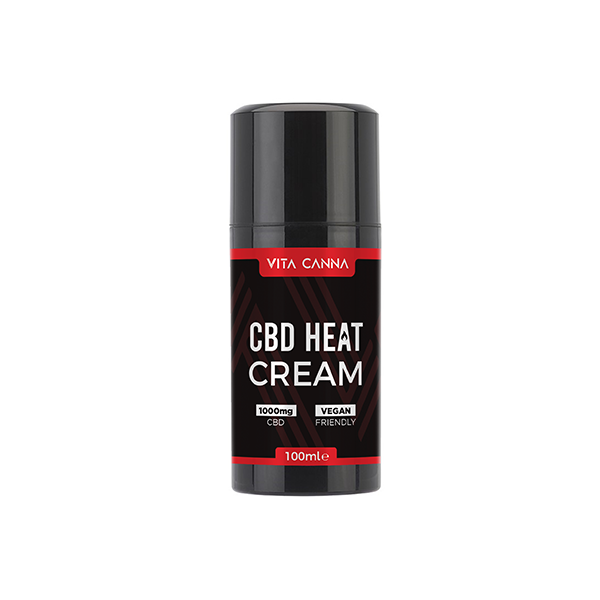 Vita Canna 1000mg Functional CBD Heating Cream - 100ml