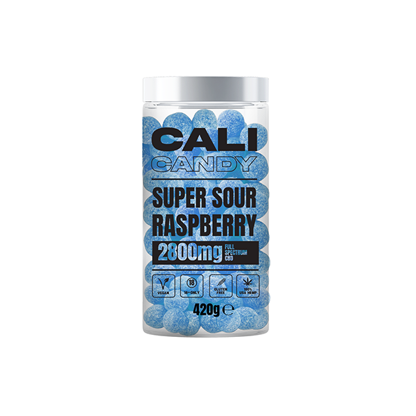 CALI CANDY MAX 2800mg Full Spectrum CBD Vegan Sweets - 10 Flavours - Shop Now At The CBD Hut 