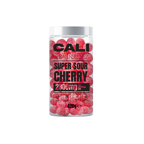 CALI CANDY MAX 2800mg Full Spectrum CBD Vegan Sweets - 10 Flavours - Shop Now At The CBD Hut 