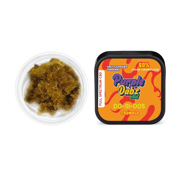 Crumble de espectro completo al 60 % de Purple Dank - 0,5 g (COMPRE 1 Y OBTENGA 1 GRATIS)