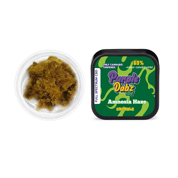 Purple Dank Crumble à spectre complet à 60 % - 0,5 g (ACHETER-EN 1, OBTENIR 1 GRATUIT)