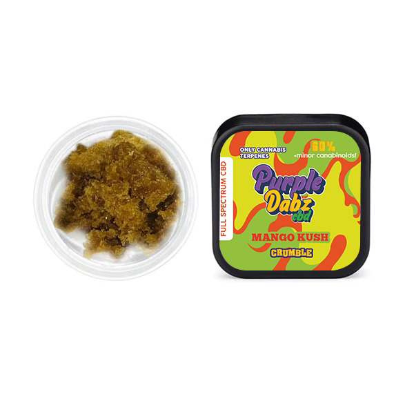 Purple Dank 60% Full Spectrum Crumble - 1.0g (BUY 1 GET 1 FREE) - Shop Now At The CBD Hut 