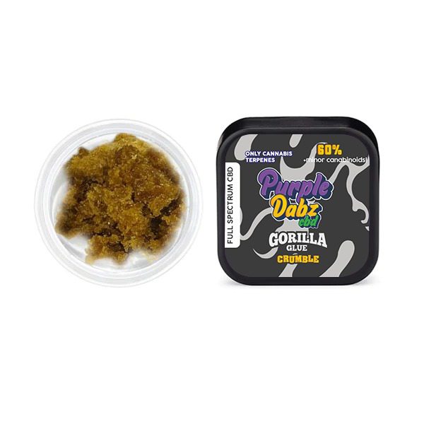 Purple Dank 60% Full Spectrum Crumble - 1.0g (BUY 1 GET 1 FREE) - Shop Now At The CBD Hut 