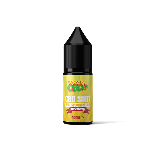 Pourquoi donc du CBD ? 1200 mg de CBD à spectre complet, 10 ml