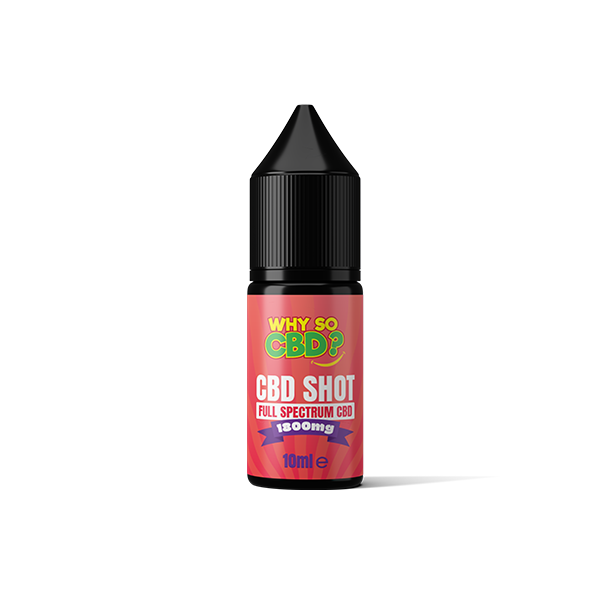 Pourquoi donc du CBD ? 1800 mg de CBD à spectre complet, 10 ml