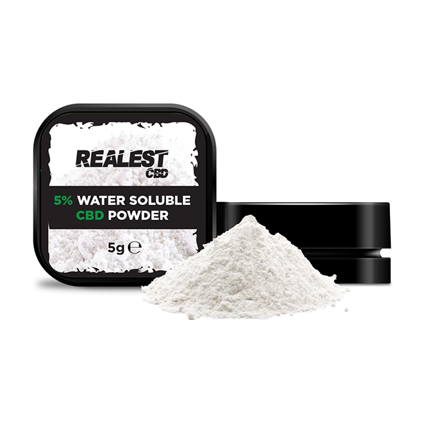 Realest CBD 5% Water Soluble CBD Powder (BUY 1 GET 1 FREE) - Shop Now At The CBD Hut 