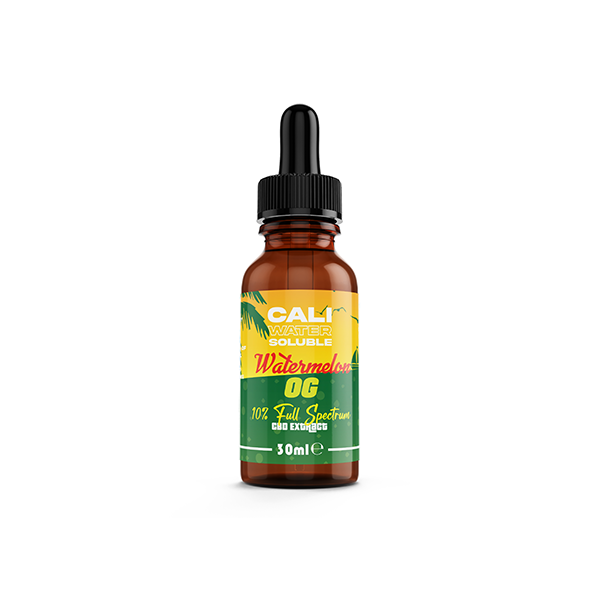 The Cali CBD Co 10% Full Spectrum CBD Water Soluble Extract Oil - 30ml