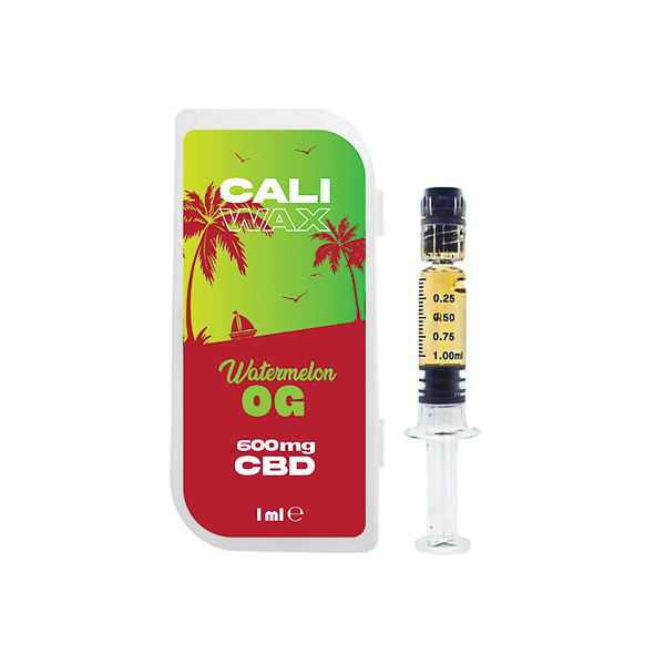 CALI Wax 600mg Full Spectrum CBD - 1ml - Shop Now At The CBD Hut 