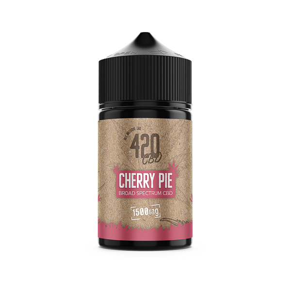 420 E-liquids 1500mg Broad-Spectrum CBD E-Liquids (40VG/60PG) - Shop Now At The CBD Hut 