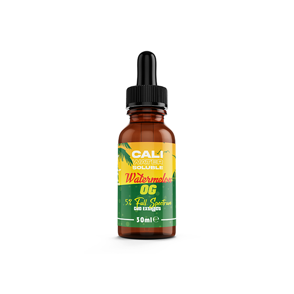 The Cali CBD Co 5% Water Soluble Full Spectrum CBD Extract Oil - 30ml