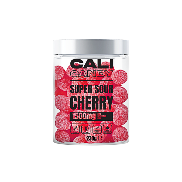 CALI CANDY MAX 1500mg Full Spectrum CBD Vegan Sweets  - 10 Flavours - Shop Now At The CBD Hut 