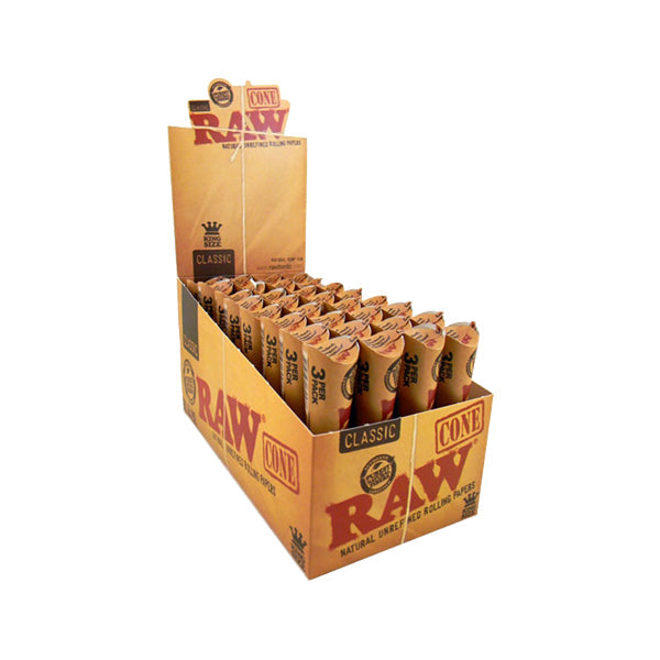 3 x 32 conos Raw Classic King Size