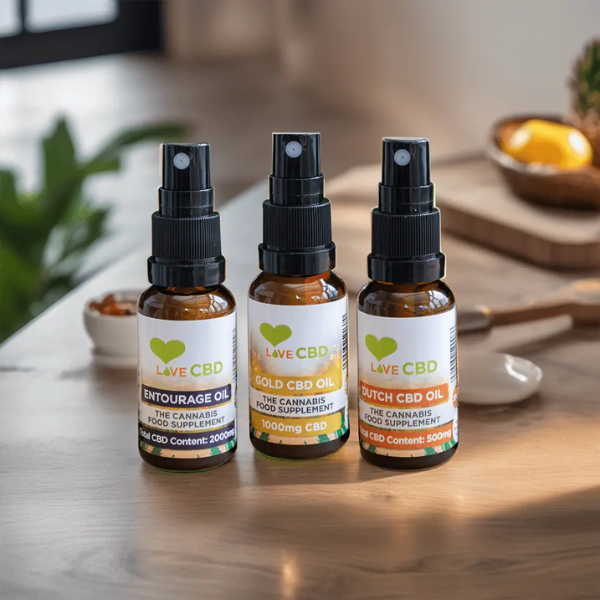 Love CBD Oil range