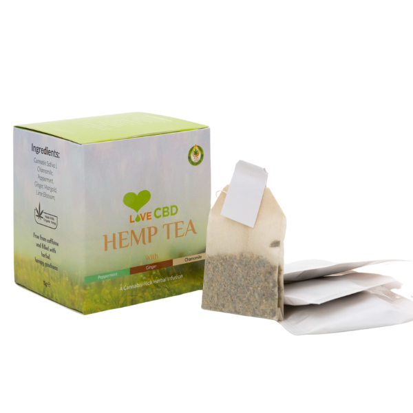 Love CBD Hemp Tea Bags