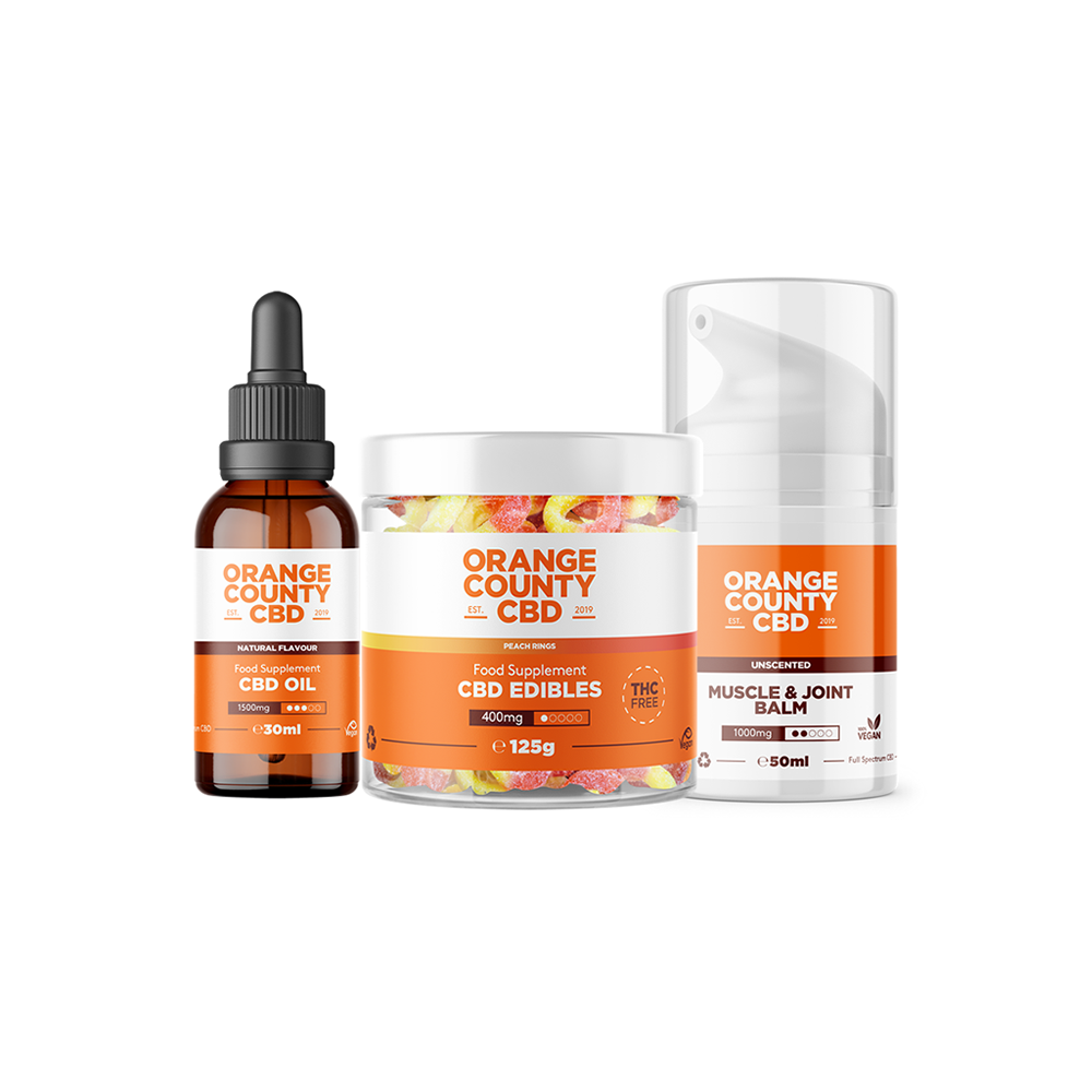 Orange County CBD Recovery Kit Bundle