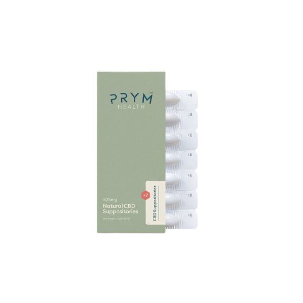 Prym Health 525mg CBD Suppositories