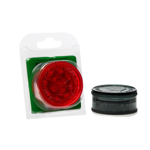 12 x 3 Parts Mini NO.1 Magnetic Plastic 40mm Grinder - Shop Now At The CBD Hut 