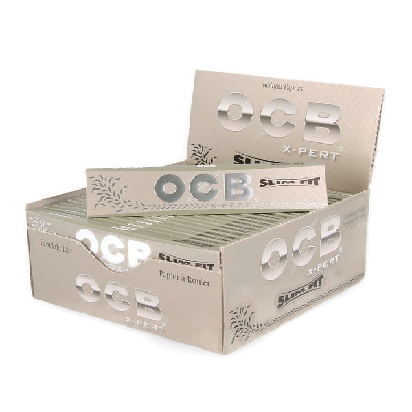 50 OCB Xpert Silver King Size Slimfit Papers - Shop Now At The CBD Hut 