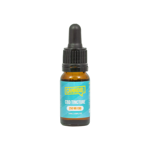 Canndid 250mg CBD Tincture Oil 10ml - Mixed Berry - Shop Now At The CBD Hut 