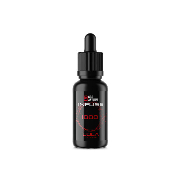 CBD Asylum Infuse 1000mg CBD Cola Oil - 30ml (BUY 1 GET 2 FREE) - Shop Now At The CBD Hut 