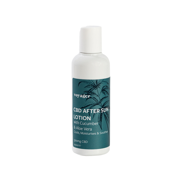 Voyager 500mg CBD After Sun Lotion - 100ml - Shop Now At The CBD Hut 