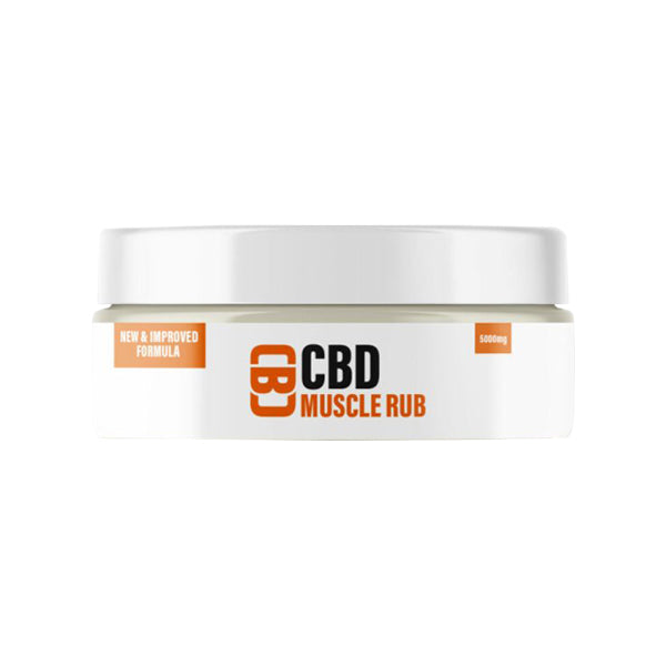 CBD Asylum 2000mg CBD Muscle Rub Balm - 100ml (BUY 1 GET 2 FREE) - Shop Now At The CBD Hut 