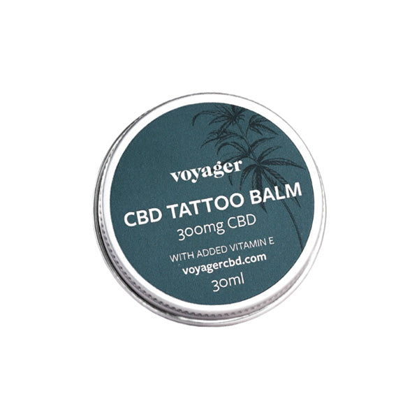 Voyager 300mg CBD Tattoo Balm - 30ml - The CBD Hut