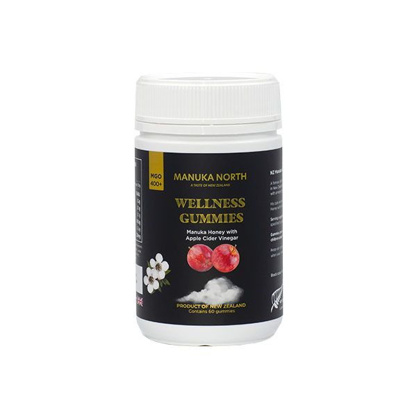 Manuka North Manuka Honey Apple Cider Vinegar Wellness Gummies - 60 Gummies - Shop Now At The CBD Hut 