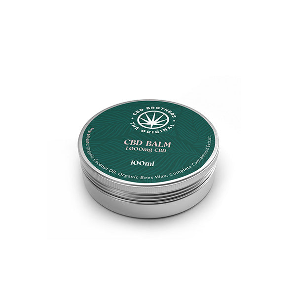 CBD Brothers 1000mg CBD Balm - 100ml - Shop Now At The CBD Hut 