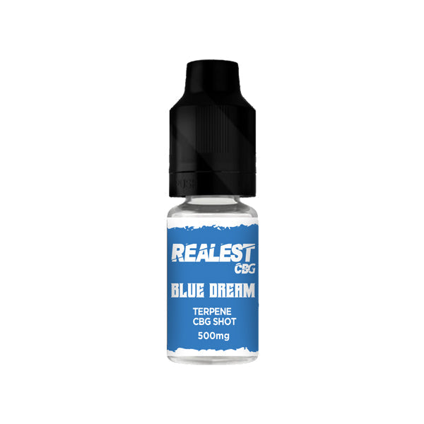 Realest CBD 500mg Terpene Infused CBG Booster Shot - 10ml (BUY 1 GET 1 FREE) - Shop Now At The CBD Hut 