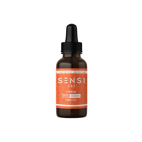 Sensi CBD 5000mg CBD Broad-Spectrum Tinture Oil 30ml (BUY 1 GET 1 FREE) - Shop Now At The CBD Hut 