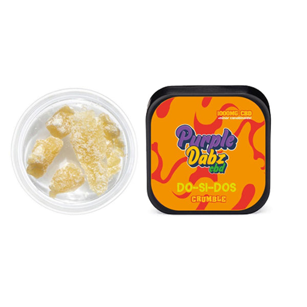 Purple Dabz by Purple Dank 1000mg CBD Crumble - DO-SI-DOS (BUY 1 GET 1 FREE) - Shop Now At The CBD Hut 